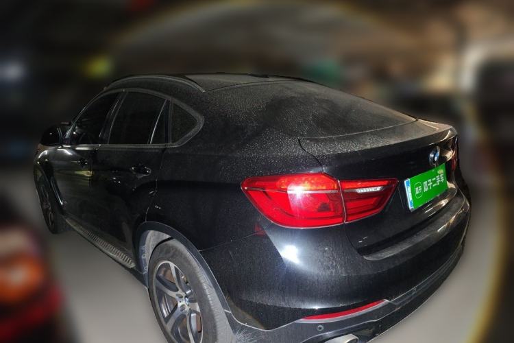 Used BMW X6 2015 xDrive35i Leading Model Rear Left 45 Deg