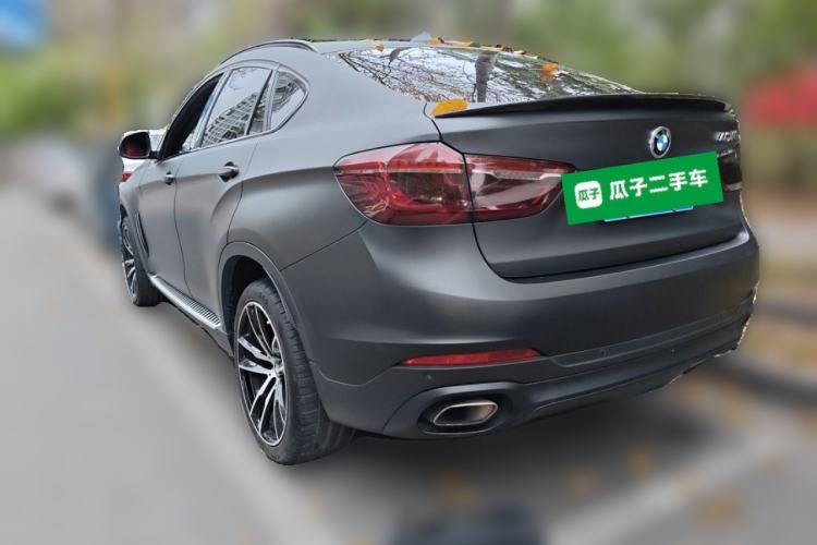 Used BMW X6 2015 xDrive35i Leading Model Rear Left 45 Deg