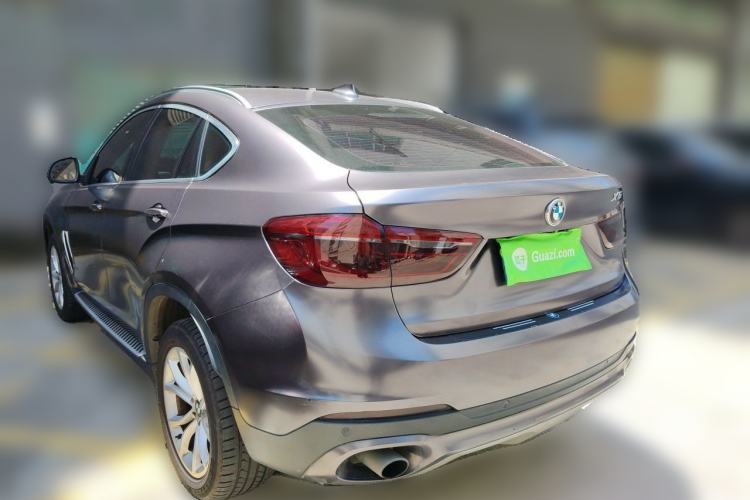 Used BMW X6 2015 xDrive35i Leading Model Rear Left 45 Deg
