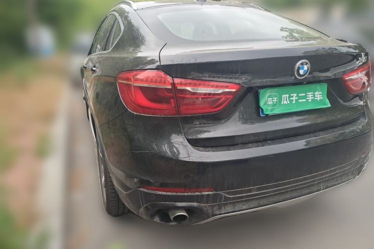 Used BMW X6 2015 xDrive35i Luxury Edition Rear Left 45 Deg