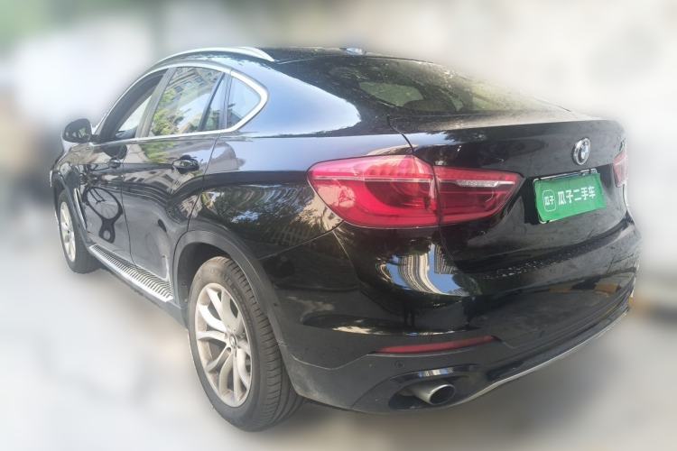 Used BMW X6 2015 xDrive35i Leading Model Rear Left 45 Deg