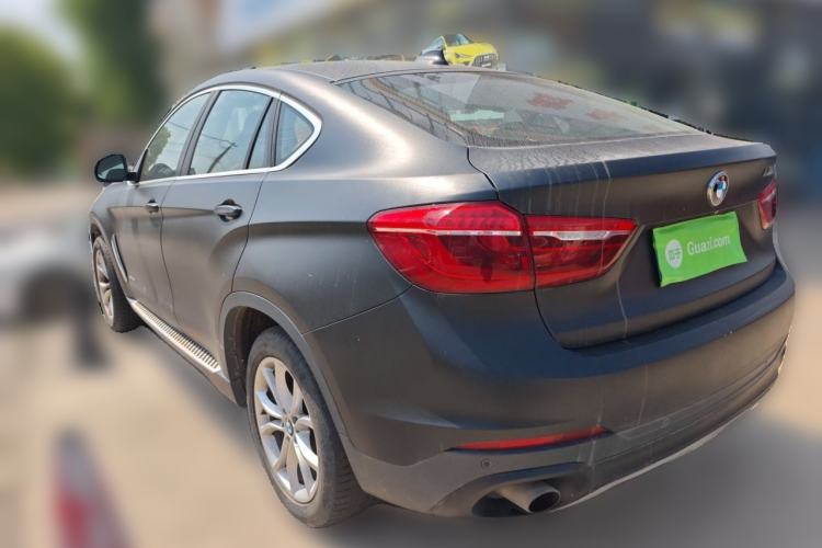 Used BMW X6 2015 xDrive35i Leading Model Rear Left 45 Deg