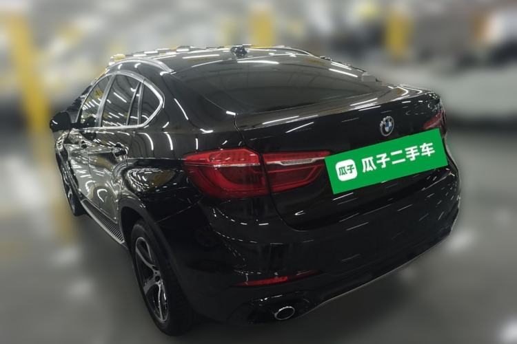 Used BMW X6 2015 xDrive35i Luxury Edition Rear Left 45 Deg