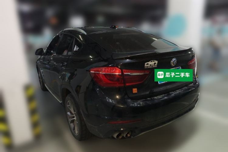 Used BMW X6 2015 xDrive35i Leading Model Rear Left 45 Deg
