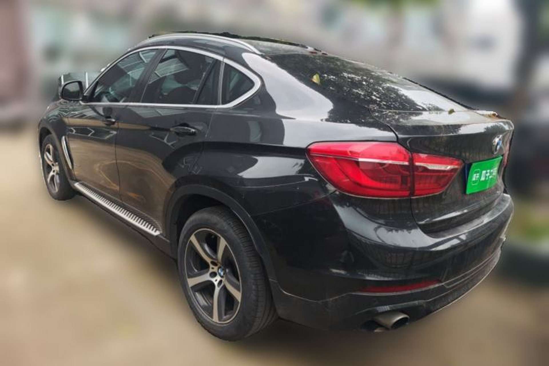 Used BMW X6 2015 xDrive35i Leading Model Rear Left 45 Deg