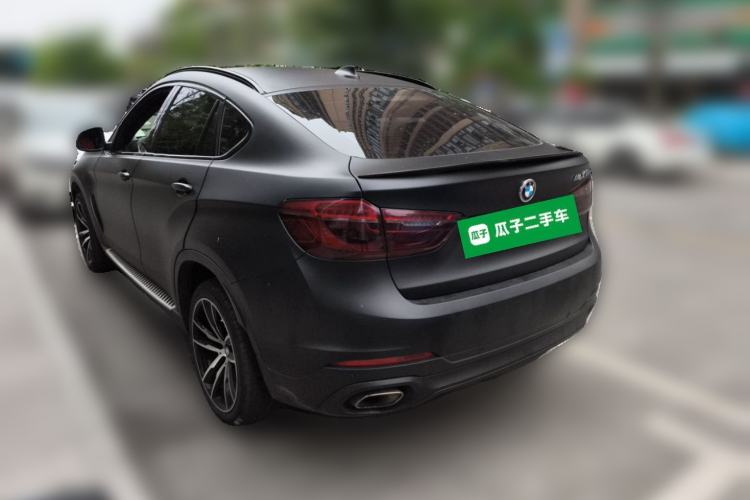 Used BMW X6 2015 xDrive35i Leading Model Rear Left 45 Deg