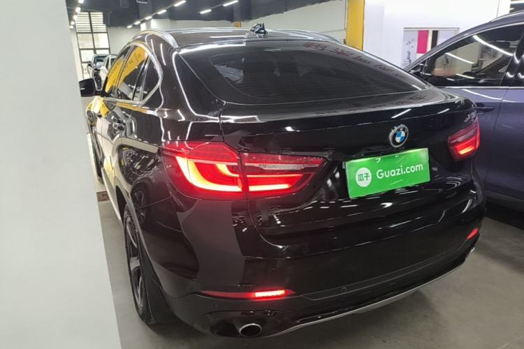 Used BMW X6 2015 xDrive35i Luxury Edition Rear Left 45 Deg