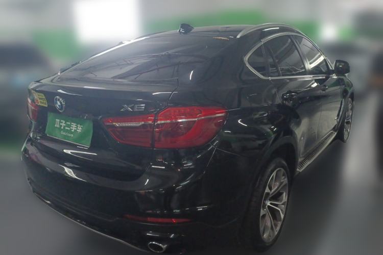 Used BMW X6 2015 xDrive35i Leading Model Rear Right 45 Deg