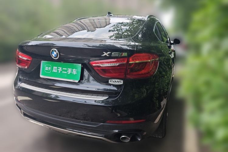 Used BMW X6 2015 xDrive35i Luxury Edition Rear Right 45 Deg