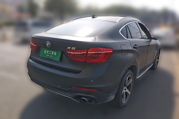 Used BMW X6 2015 xDrive35i Luxury Edition Rear Right 45 Deg