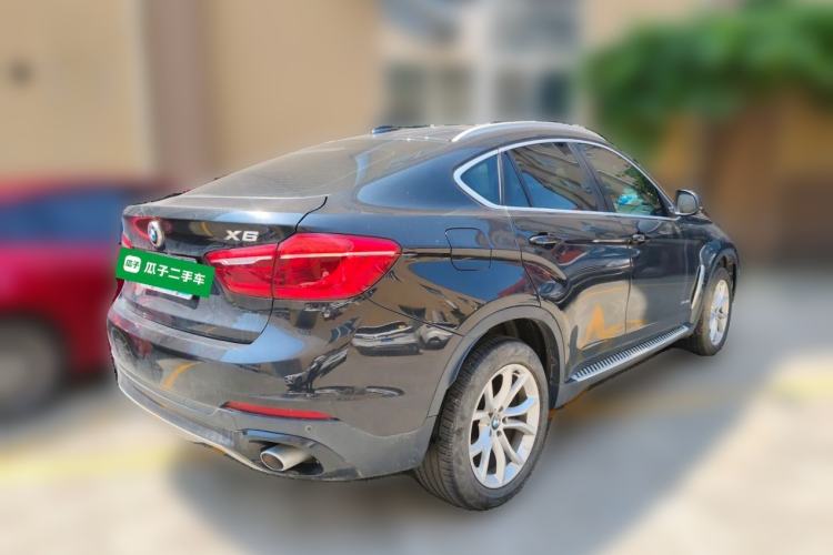 Used BMW X6 2015 xDrive28i Rear Right 45 Deg