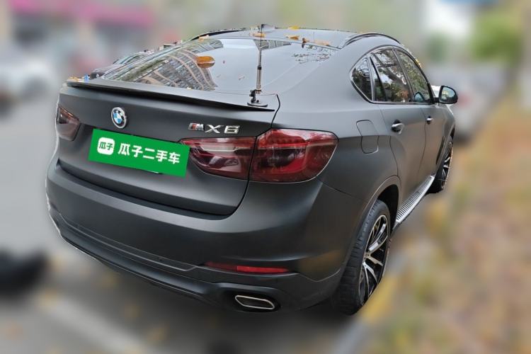 Used BMW X6 2015 xDrive35i Leading Model Rear Right 45 Deg