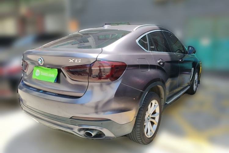 Used BMW X6 2015 xDrive35i Leading Model Rear Right 45 Deg