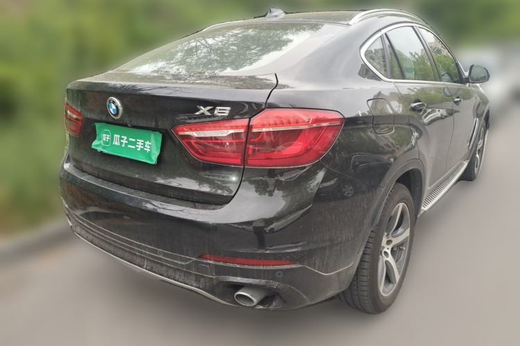 Used BMW X6 2015 xDrive35i Luxury Edition Rear Right 45 Deg
