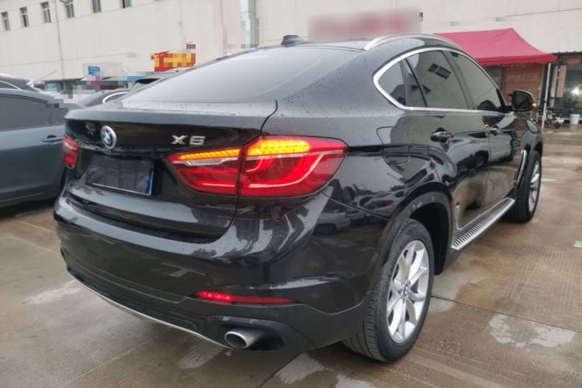 Used BMW X6 2015 xDrive35i Leading Model Rear Right 45 Deg