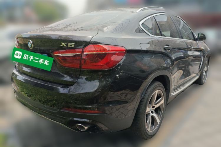 Used BMW X6 2015 xDrive35i Luxury Edition Rear Right 45 Deg