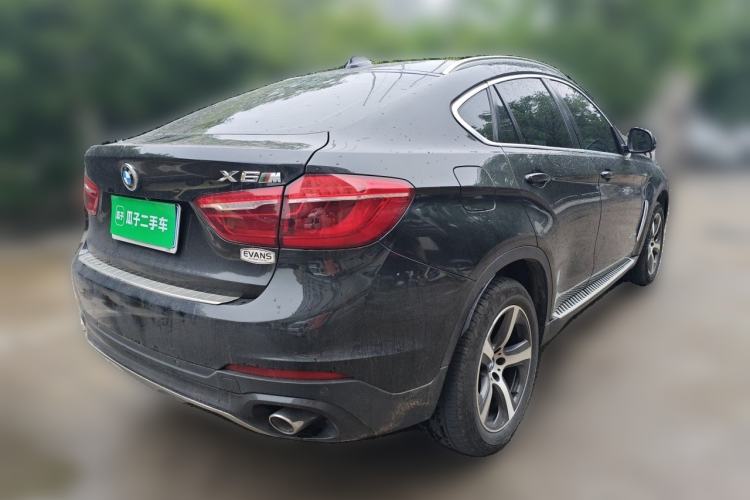 Used BMW X6 2015 xDrive35i Luxury Edition Rear Right 45 Deg