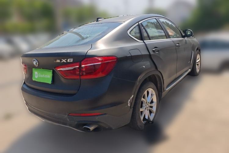 Used BMW X6 2015 xDrive35i Leading Model Rear Right 45 Deg