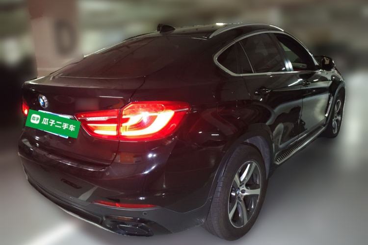 Used BMW X6 2015 xDrive35i Luxury Edition Rear Right 45 Deg