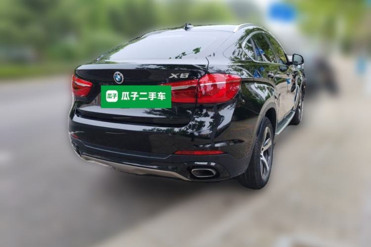 Used BMW X6 2015 xDrive35i Luxury Edition Rear Right 45 Deg