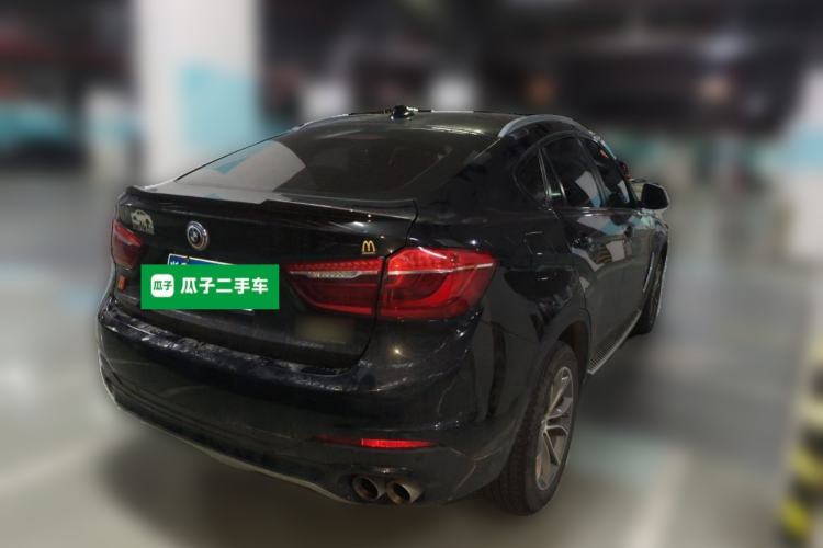 Used BMW X6 2015 xDrive35i Leading Model Rear Right 45 Deg