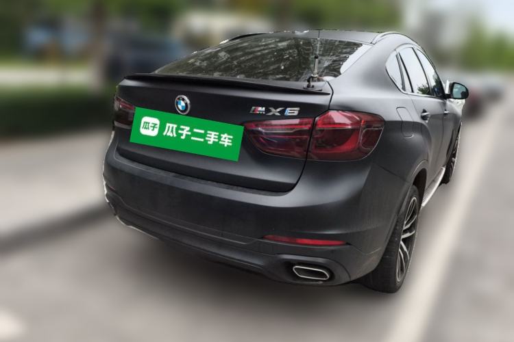 Used BMW X6 2015 xDrive35i Leading Model Rear Right 45 Deg