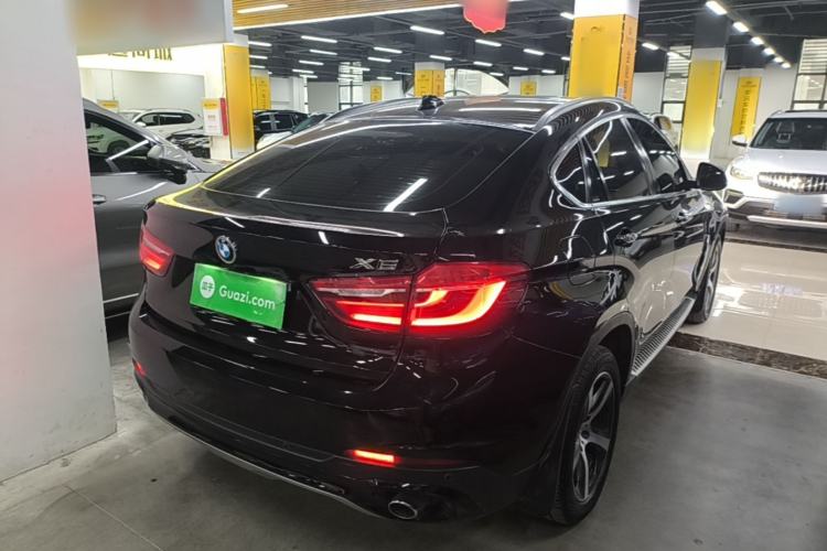 Used BMW X6 2015 xDrive35i Luxury Edition Rear Right 45 Deg