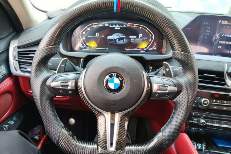 Used BMW X6 2015 xDrive35i Leading Model Steering Wheel