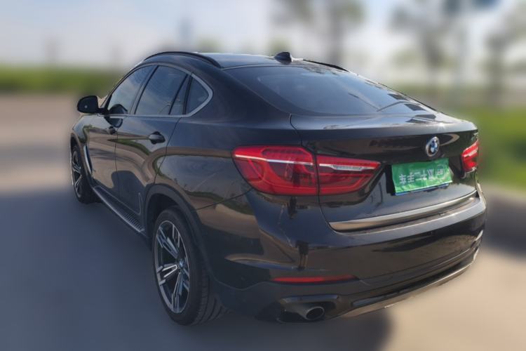 Used BMW X6 2015 xDrive35i Luxury Edition Rear Left 45 Deg
