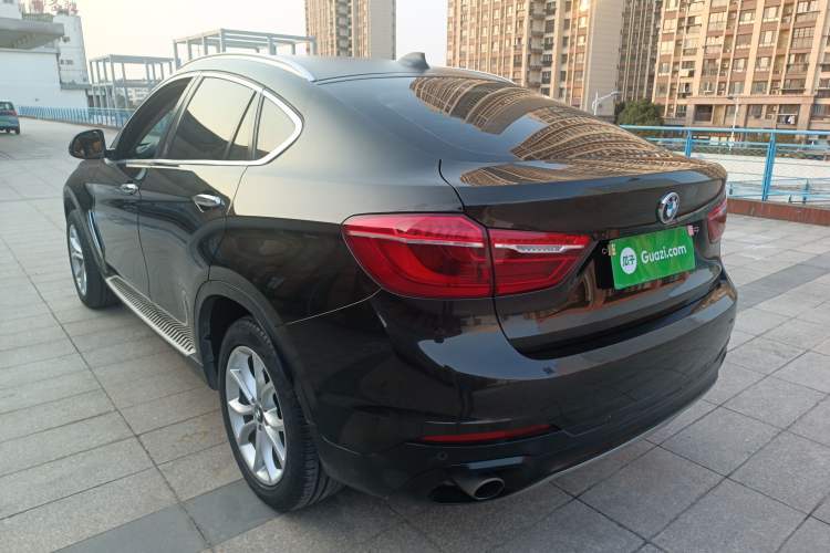 Used BMW X6 2015 xDrive35i Leading Model Rear Left 45 Deg