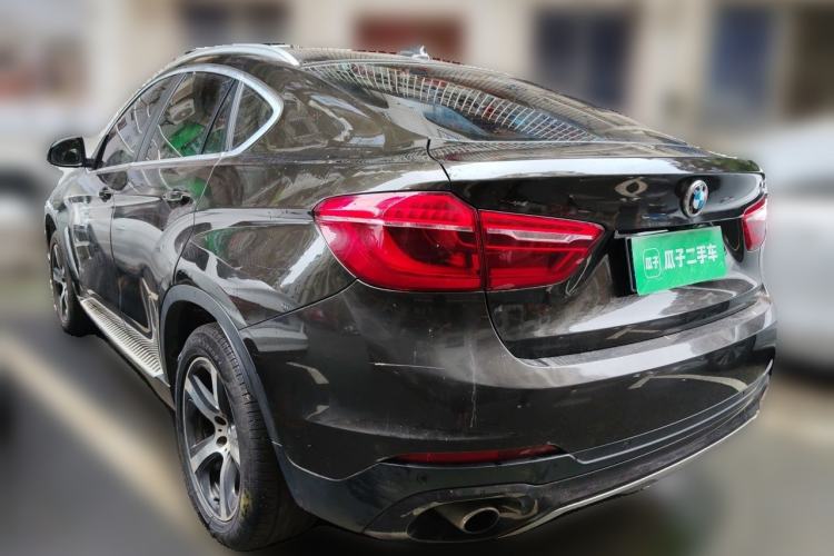 Used BMW X6 2015 xDrive35i Leading Model Rear Left 45 Deg