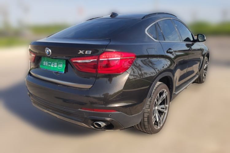 Used BMW X6 2015 xDrive35i Luxury Edition Rear Right 45 Deg
