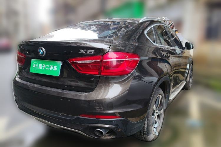Used BMW X6 2015 xDrive35i Leading Model Rear Right 45 Deg