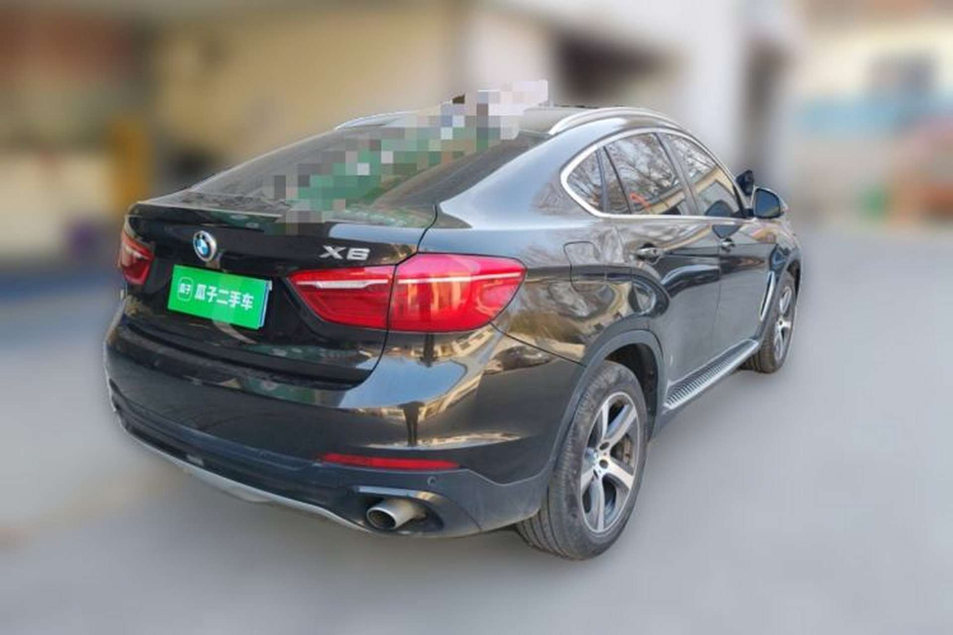 Used BMW X6 2015 xDrive35i Leading Model Rear Right 45 Deg