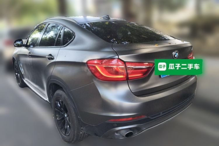 Used BMW X6 2015 xDrive35i Leading Model Rear Left 45 Deg