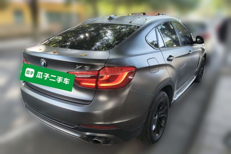 Used BMW X6 2015 xDrive35i Leading Model Rear Right 45 Deg