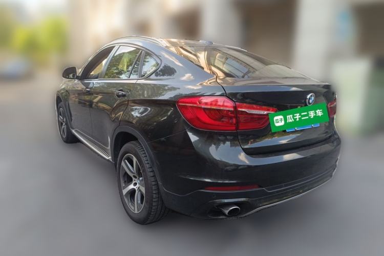 Used BMW X6 2015 xDrive35i Luxury Edition Rear Left 45 Deg