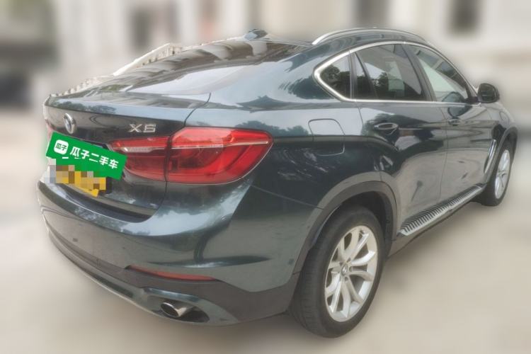 Used BMW X6 2015 xDrive28i Rear Right 45 Deg