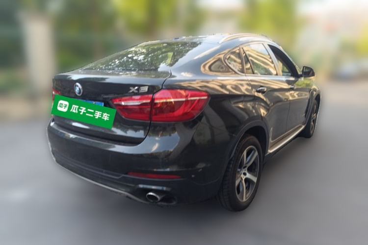 Used BMW X6 2015 xDrive35i Luxury Edition Rear Right 45 Deg