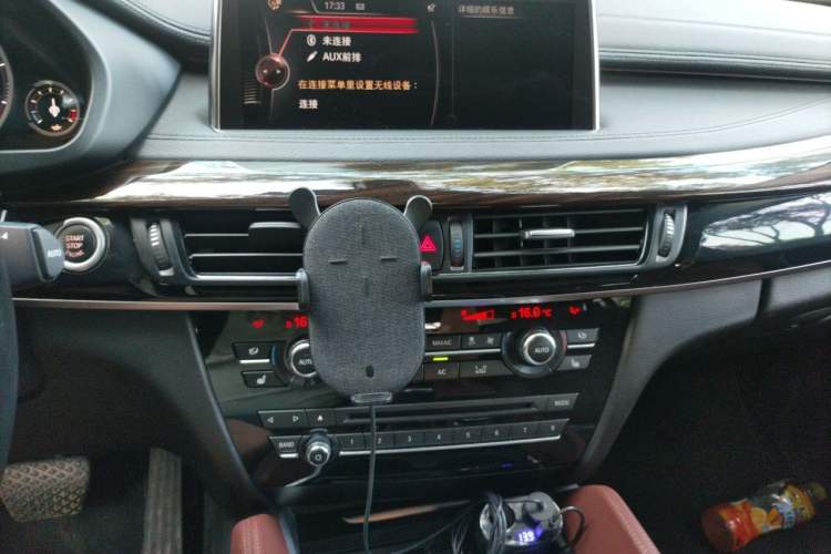Used BMW X6 2015 xDrive35i Luxury Edition Audio And AC Panel