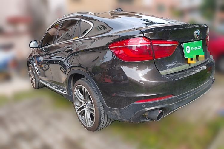 Used BMW X6 2015 xDrive35i Luxury Edition Rear Left 45 Deg