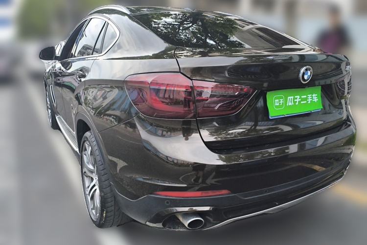 Used BMW X6 2015 xDrive35i Luxury Edition Rear Left 45 Deg