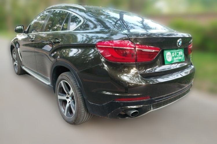 Used BMW X6 2015 xDrive35i Luxury Edition Rear Left 45 Deg