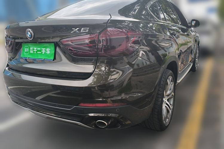 Used BMW X6 2015 xDrive35i Luxury Edition Rear Right 45 Deg