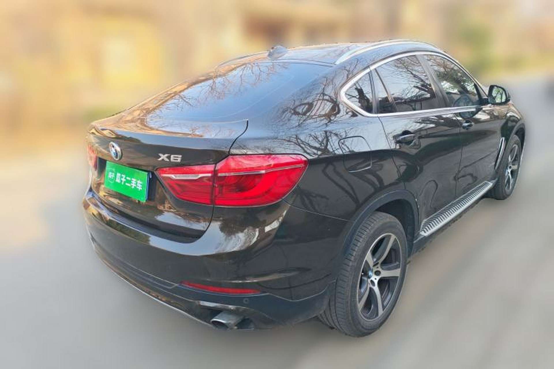 Used BMW X6 2015 xDrive35i Luxury Edition Rear Right 45 Deg