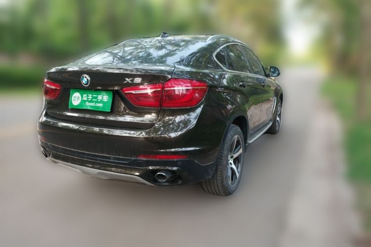 Used BMW X6 2015 xDrive35i Luxury Edition Rear Right 45 Deg