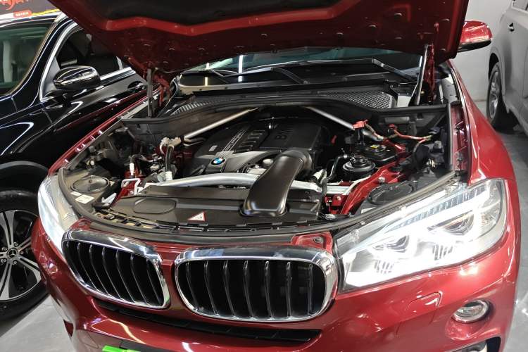 Used BMW X6 2015 xDrive35i Luxury Edition Engine Bay