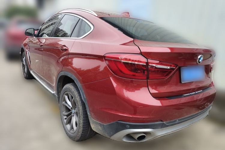 Used BMW X6 2015 xDrive35i Leading Model Rear Left 45 Deg