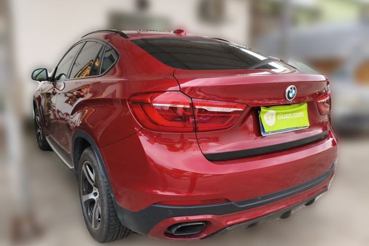 Used BMW X6 2015 xDrive35i Luxury Edition Rear Left 45 Deg
