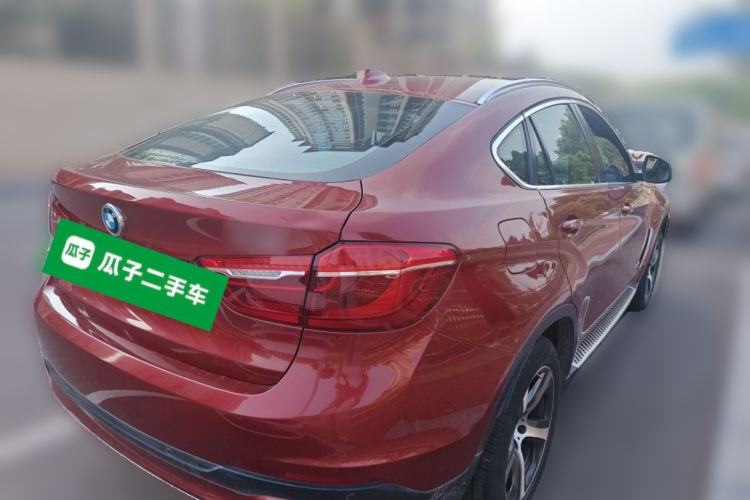 Used BMW X6 2015 xDrive35i Luxury Edition Rear Right 45 Deg